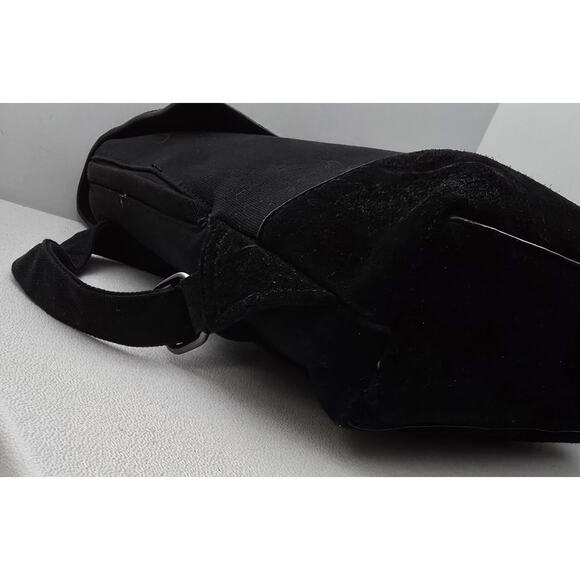 Kapten & Son Gothenburg Backpack #BE KAPTEN Black Suede & Canvas - Picture 9 of 15